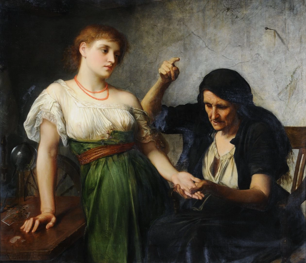 La cartomante - Sheffield Galleries and Museums Trust